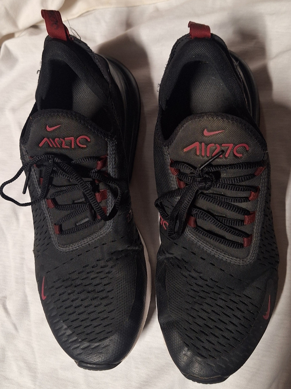 Nike Air Max 270 Anthracite Team Red Black DZ4402-001 Men's